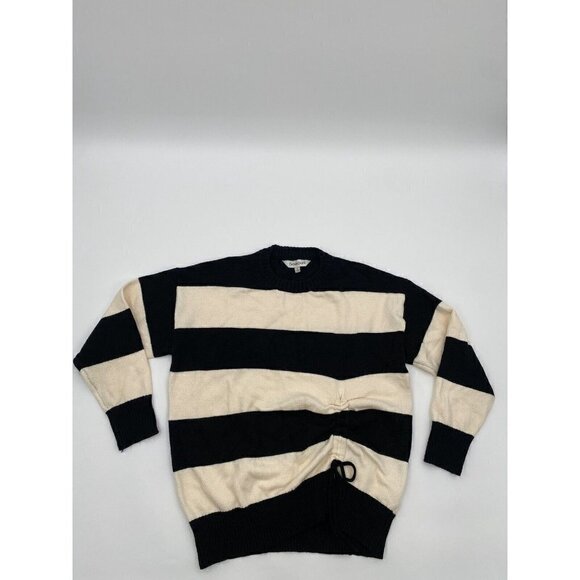 David & Dani Black And White Strip Sweater Size Small - Picture 12 of 12